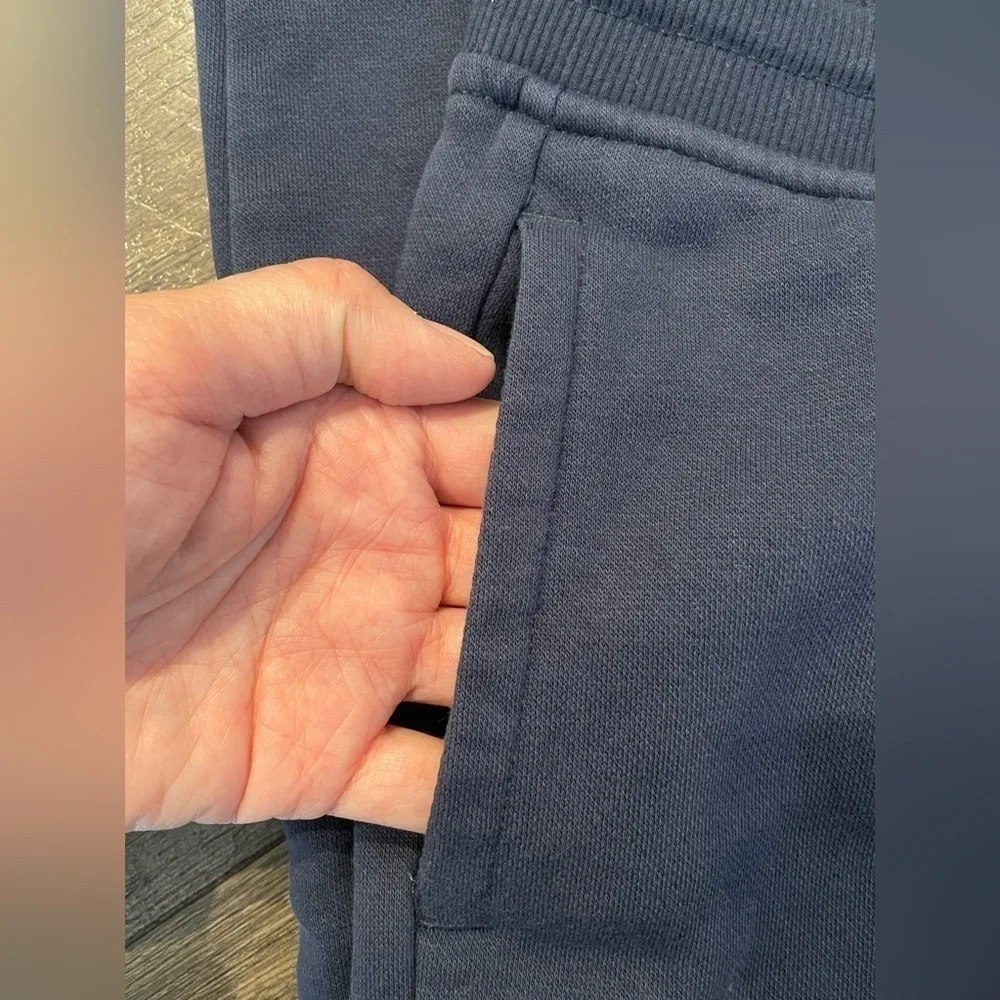 H&M Girls Navy Blue Athletic Jogger SweatPants Size 10